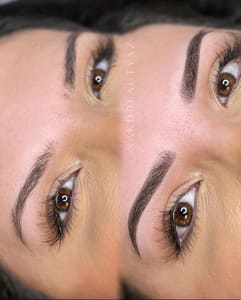 Permanent makeup work by Nakd Beauty in Tempe, AZ