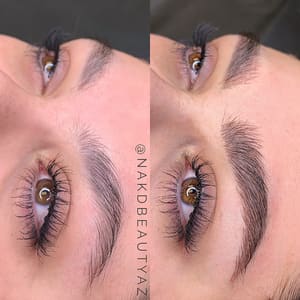 Permanent makeup work by Nakd Beauty in Tempe, AZ