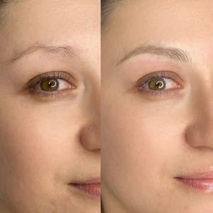 Permanent makeup work by Nanibrows in Orlando, FL