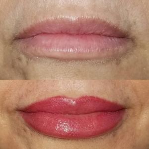 Permanent makeup work by Organic Beauty By Eve in Garden City, NY