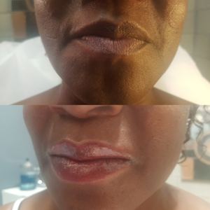 Permanent makeup work by Permanently Beautiful Solutions in Lancaster, CA