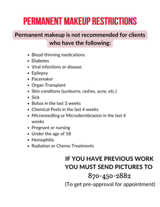 Permanent makeup work by Permanently Cozy in Paragould, AR