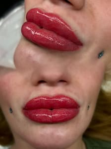 Permanent makeup work by PmuLaTruth in Memphis, TN