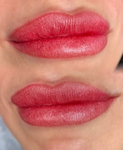 Permanent makeup work by PoomNita Microblading & Lash in Plano, TX