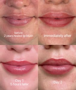 Permanent makeup work by Port City Aesthetics in Hampstead, NC