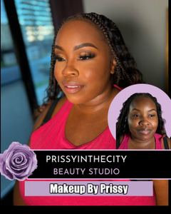 Permanent makeup work by Prissy In The City Beauty Studio in Atlanta, GA