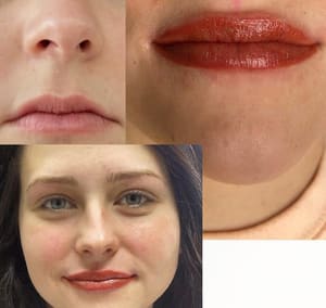 Permanent makeup work by Rainwater Esthetics in Texarkana, TX