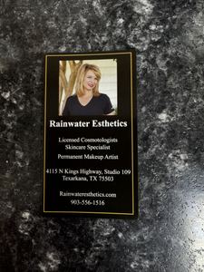 Permanent makeup work by Rainwater Esthetics in Texarkana, TX