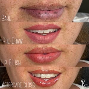Permanent makeup work by REBEL in Richland, WA