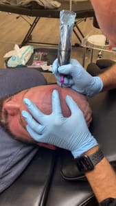 Permanent makeup work by Redemption Scalp Micro Pigmentation in East Norriton Township, PA