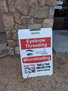 Permanent makeup work by Reflection Brows (Eyebrow Threading & Microblading) in Maricopa, AZ