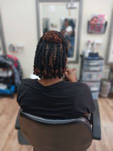 Permanent makeup work by Rockafro Natural Hair Designs in Mcdonough, GA