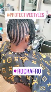 Permanent makeup work by Rockafro Natural Hair Designs in Mcdonough, GA
