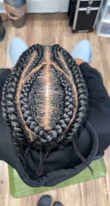 Permanent makeup work by Rockafro Natural Hair Designs in Mcdonough, GA