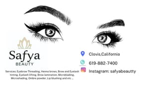 Permanent makeup work by Safyabeautty in Clovis, CA