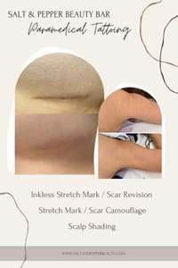 Permanent makeup work by Salt & Pepper Beauty Bar in Shenandoah, TX