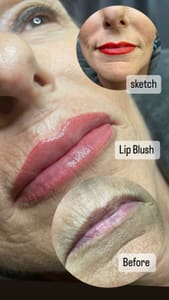 Permanent makeup work by Sanna Permanent MakeUp in Santa Ana, CA
