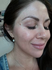 Permanent makeup work by Sara Justice Cosmetic Tattoo in Atlanta, GA