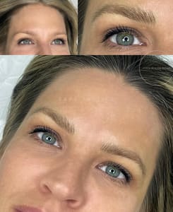 Permanent makeup work by Sara Justice Cosmetic Tattoo in Atlanta, GA