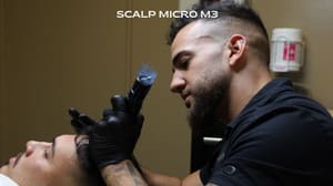 Permanent makeup work by Scalp Micro M3 in San Marcos, CA