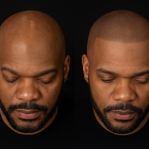 Permanent makeup work by Scalp Micropigmentation By Steven Bradley in Grovetown, GA