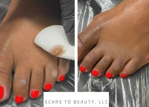 Permanent makeup work by Scars to Beauty LLC in Stockbridge, GA