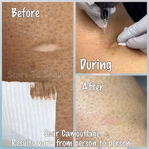 Permanent makeup work by Scars to Beauty LLC in Stockbridge, GA
