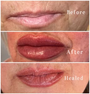 Permanent makeup work by She by Oxana Beauty Bar in Waynesville, NC