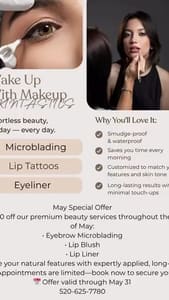 Permanent makeup work by Skintastics, LLC in Green Valley, AZ