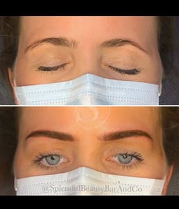Permanent makeup work by Splendid Beauty Bar & Co. in Loganville, GA