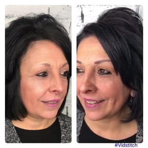 Permanent makeup work by Studio V Microblading and training in Brentwood, CA