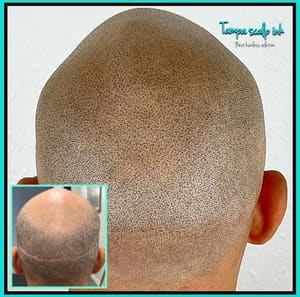 Permanent makeup work by Tampa Scalp Ink Scalp Micropigmentation in Oldsmar, FL