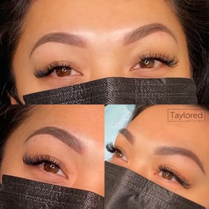 Permanent makeup work by Taylored Artistry Permanent Cosmetics Studio & Academy in Atlanta, GA