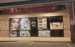 Permanent makeup work by The Anna Studio (Threading & Nails spa) in Conway, AR