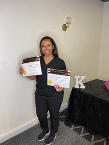 Permanent makeup work by The Artistry of KThompson in Richmond, VA