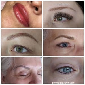 Permanent makeup work by The Brow and Lash Doula in Placerville, CA