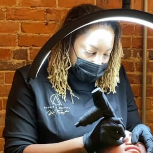 Permanent makeup work by The Curated Arch in Chattanooga, TN