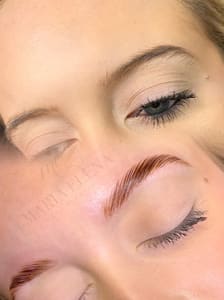 Permanent makeup work by The Dollhouse Beauty CO in Pontotoc, MS