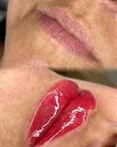 Permanent makeup work by The Dollhouse Beauty CO in Pontotoc, MS