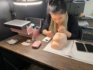 Permanent makeup work by The Lash CEO in Carolina Beach, NC