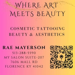 Permanent makeup work by The Ultimate Beauty Mark in Florence, KY