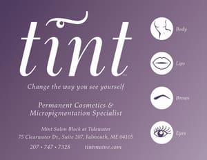 Permanent makeup work by Tint - Permanent Cosmetics in Falmouth, ME