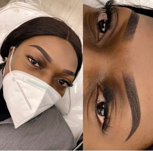 Permanent makeup work by Today Studios (Lashes, Skin, & Brows) in Tempe, AZ