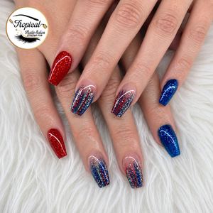 Permanent makeup work by Tropical Nails Salon in Covington, GA