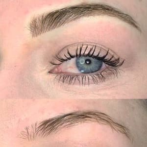 Permanent makeup work by Tulsi Microblading & Eyelash Studio in Plano, TX