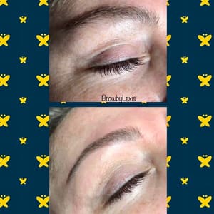Permanent makeup work by Unique Touch Brow & Lash Bar in Tifton, GA