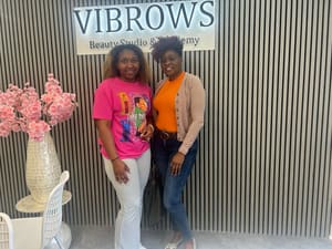 Permanent makeup work by Vibrows in Norcross, GA