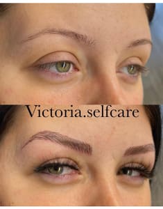 Permanent makeup work by Victoria Self Care in Northport, AL