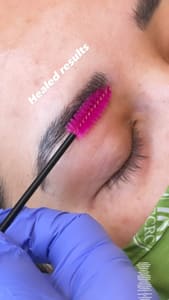 Permanent makeup work by W Beauty Salon in Woodland Hills, CA