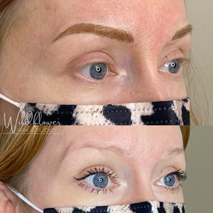 Permanent makeup work by Wildflower Ink Studio in Knoxville, TN